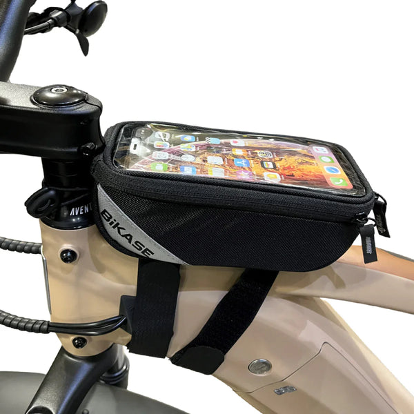 Ebike Top Tube Bag Storage & Phone Holder