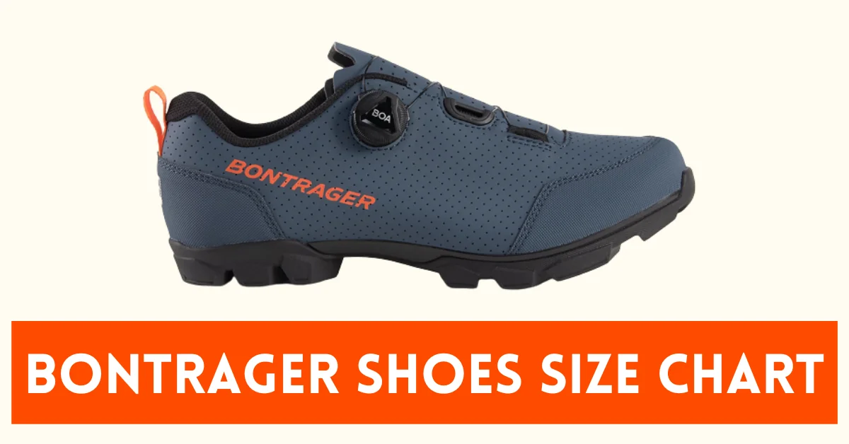 Bontrager Shoes Size Chart