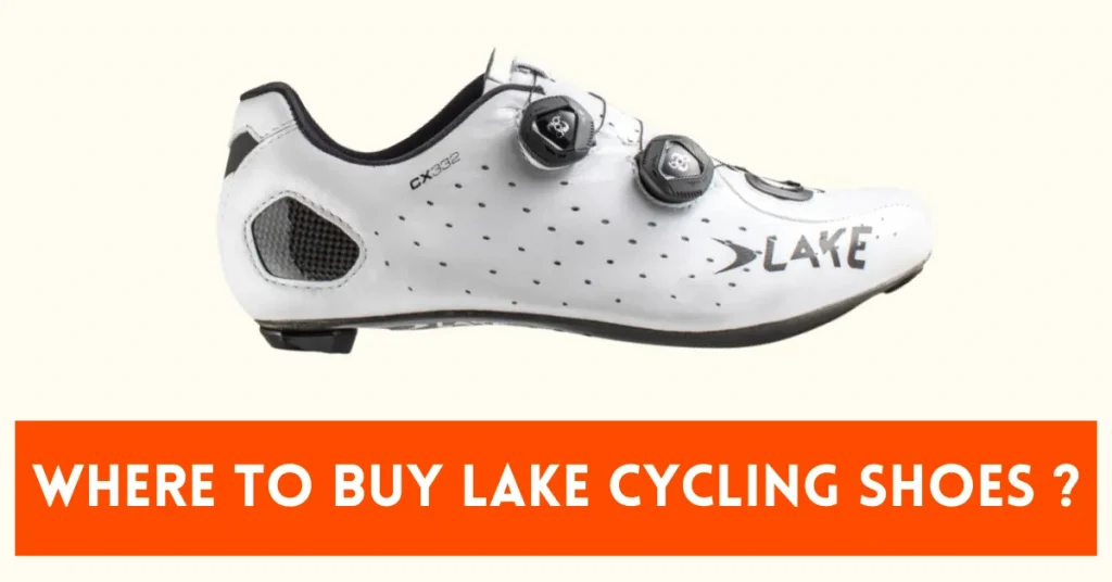 Where To Buy Lake Cycling Shoes
