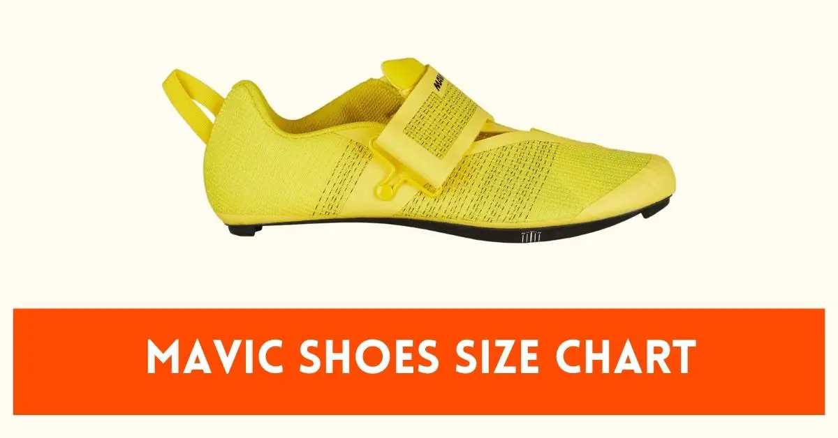 Mavic Shoes Size Chart